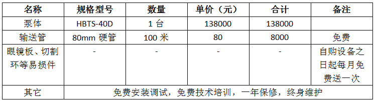 細(xì)石混凝土泵多少錢價(jià)格報(bào)價(jià)單